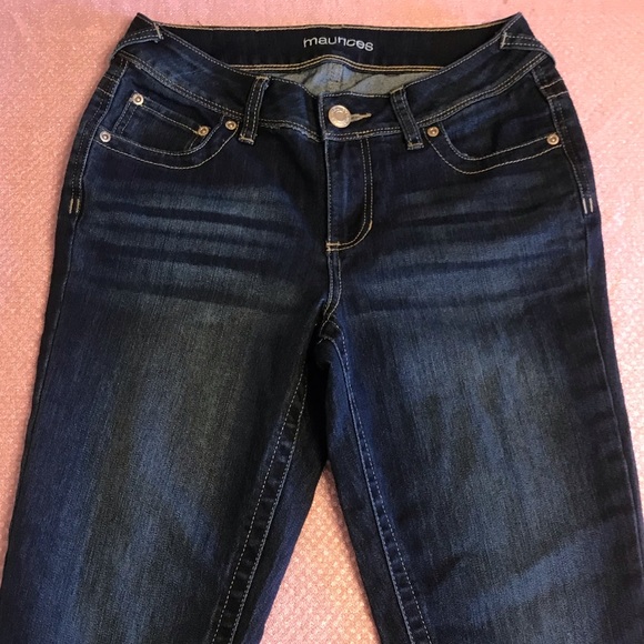 SOLD Maurices Mid Rise Slim Boot Cut Jeans 6 - Picture 4 of 11